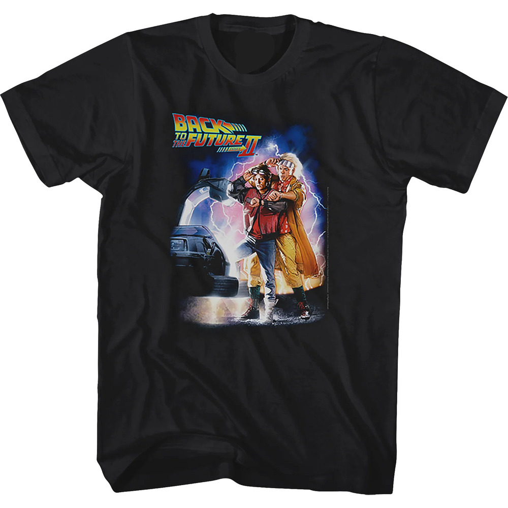Back To The Future Ii Movie Poster Shirt